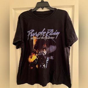 Purple Rain Prince  T Shirt Size XL